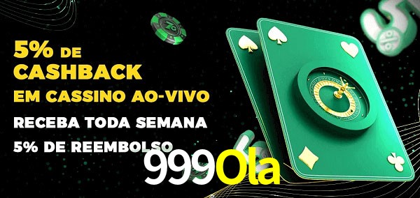 Promoções do cassino ao Vivo 999Ola